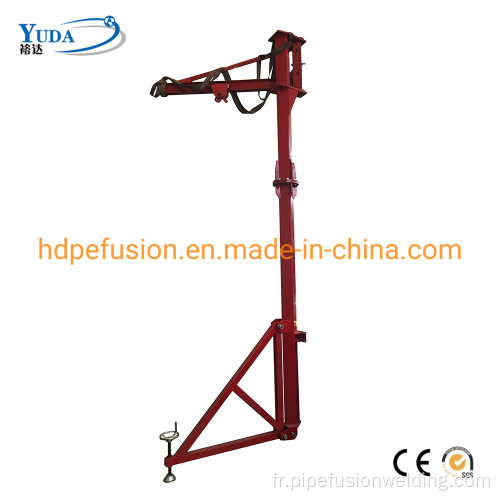 Machine de fusion de tuyaux en plastique HDPE